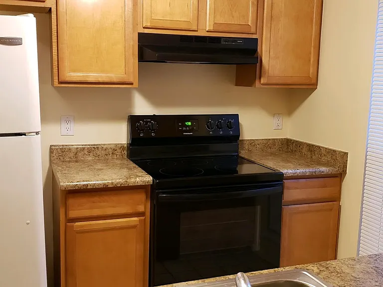 Kitchen Stove and refrigerator