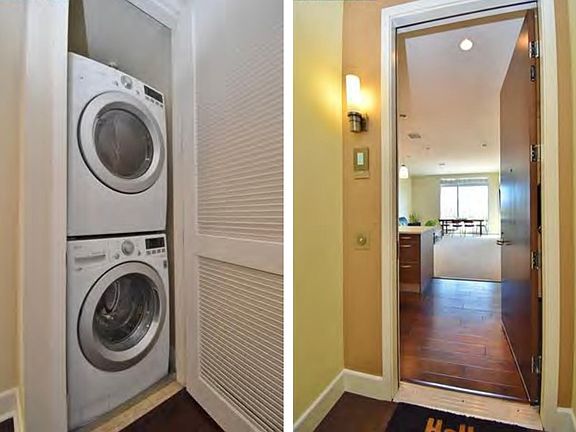 Laundry Area & Front door enterance