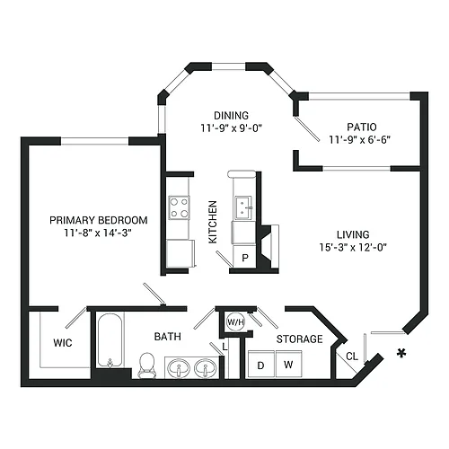 Floor plan A1