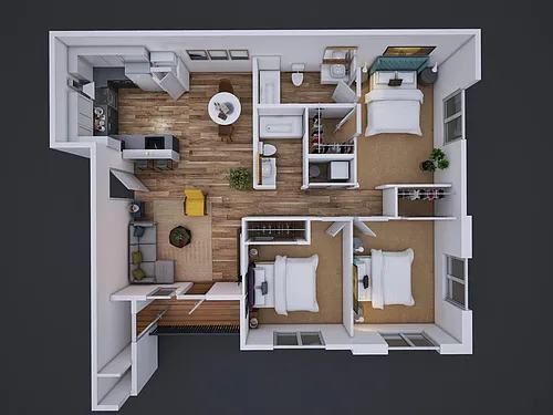 Floor plan 3X2