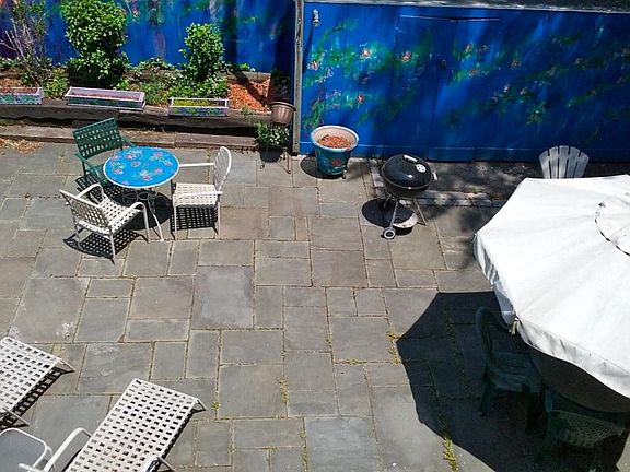 View of Yard from 2nd floor
