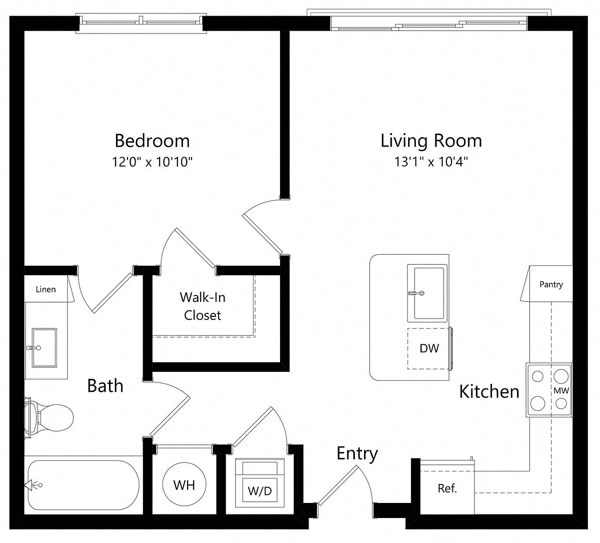 Floor plan Dogwood I
