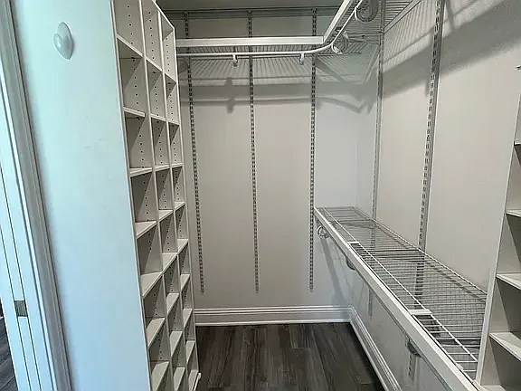 Custom Closet in primary
