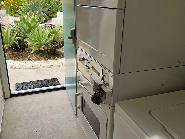 Entrance to laundry room