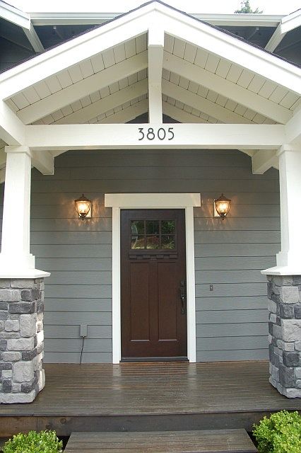 Beautiful exterior entry