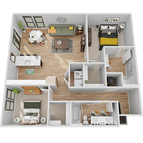 Floor plan Shetland