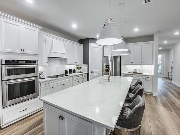 Chef inspired kitchen with center island