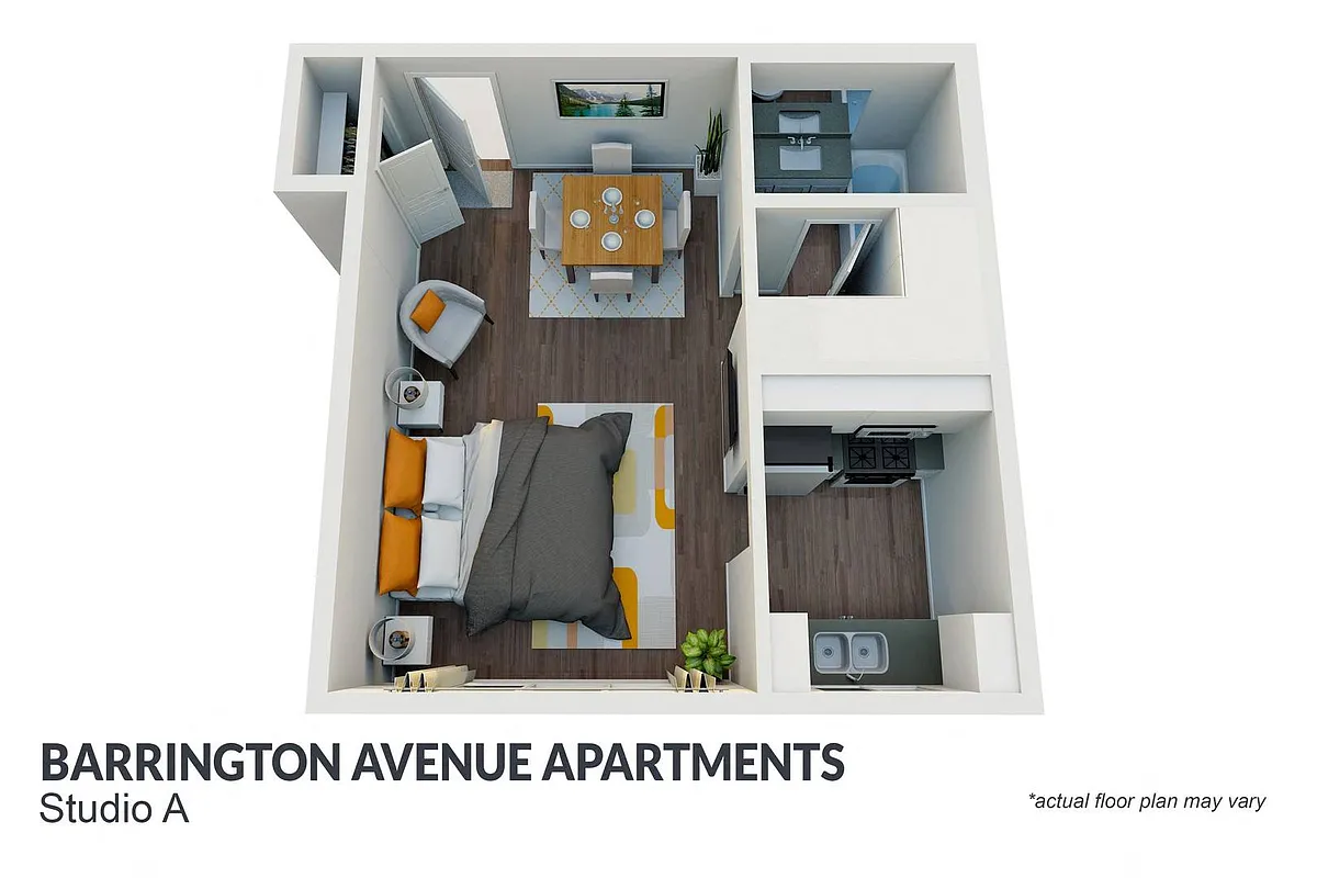Floor plan Studio