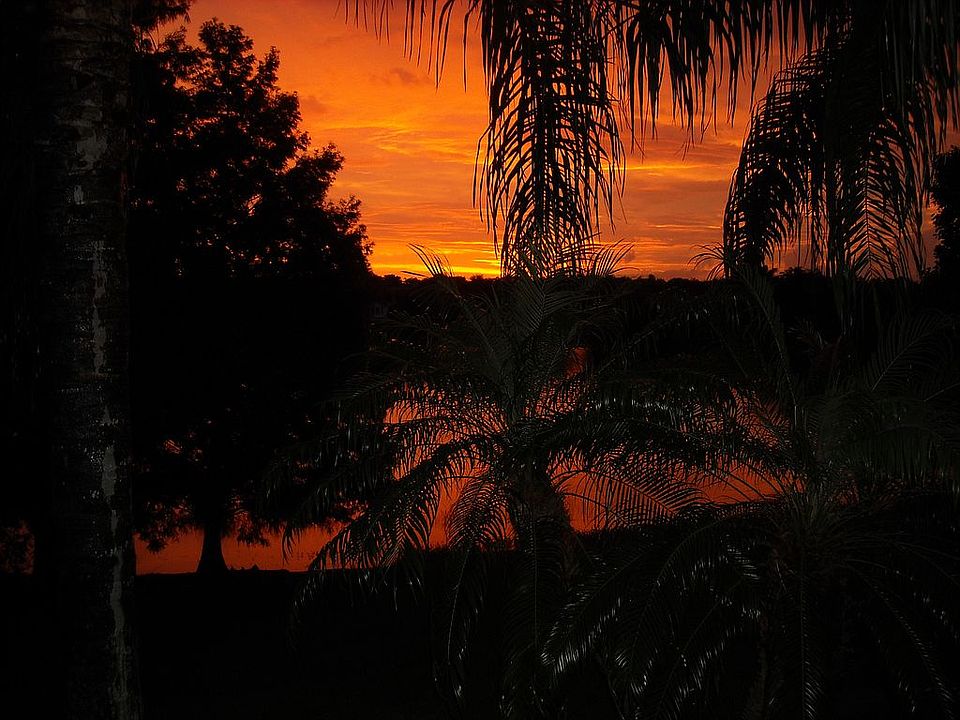 Dramatic sunsets from lanai