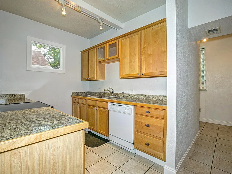 This kitchen has new countertops
