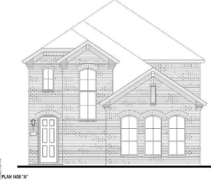 Plan 1458 Elevation A