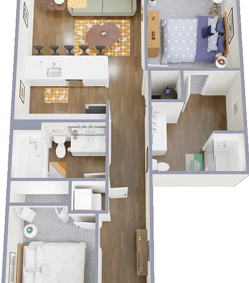 Courduroy Divan Floorplan Diagram