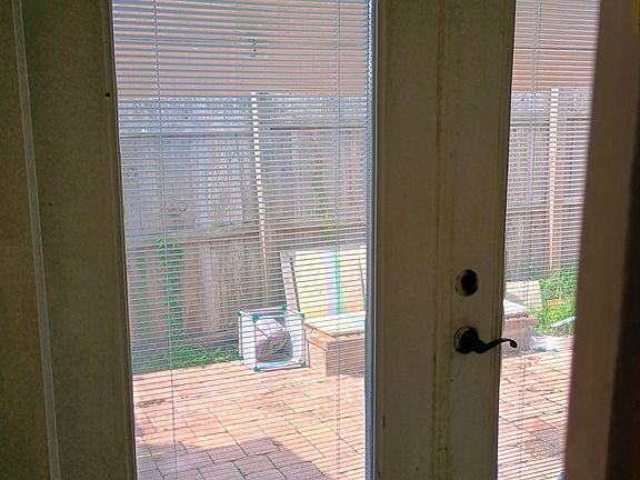 From Master looking out to private Courtyard