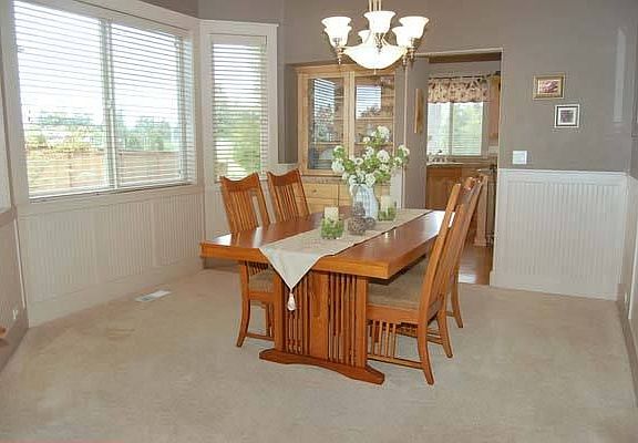 Formal Dining with Built-in China Hutch