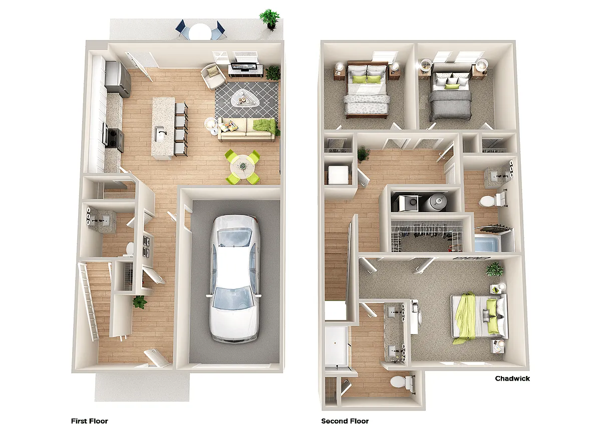 Floor plan TH-C1