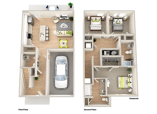 Floor plan TH-C1