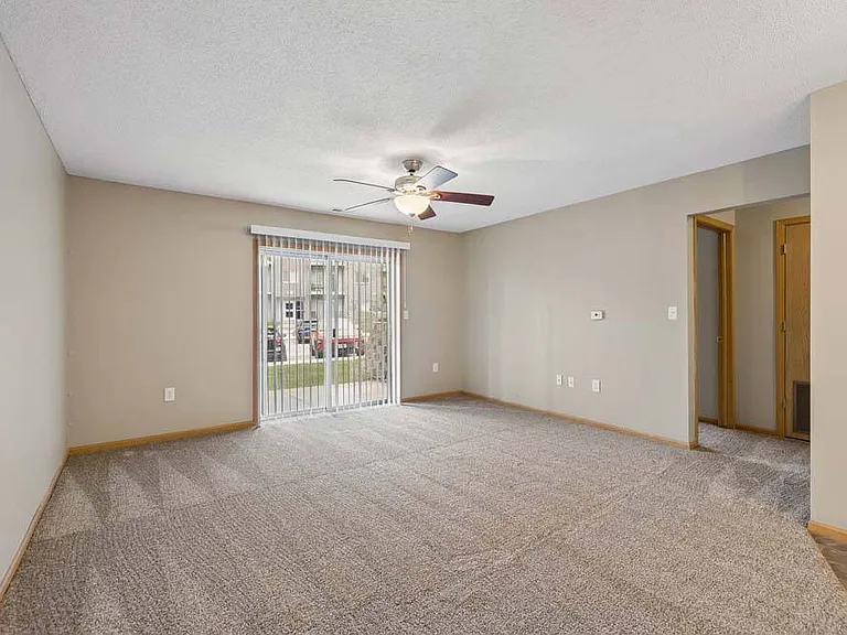 Spacious living with abundant natural light and easy access to the outdoors.