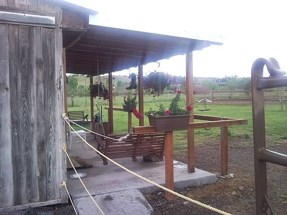 Bunkhouse back porch