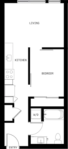 Floor plan OA2 MFTE