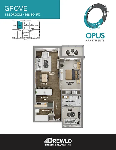 Floor plan 207