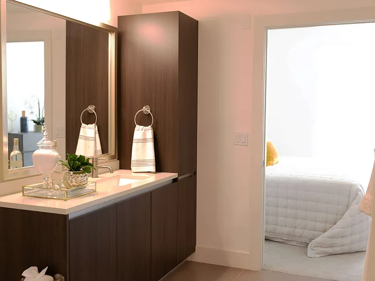 Clean lines and natural light for a fresh start daily.