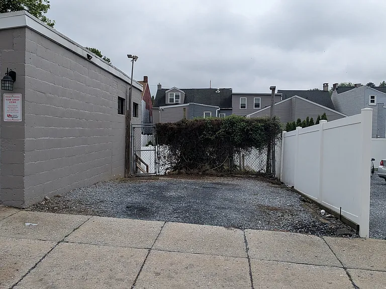 Parking area, approx 18' wide