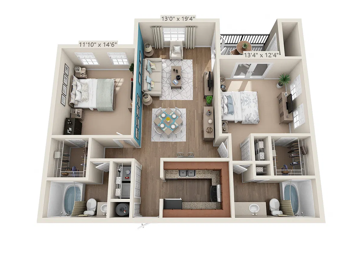 Floor plan Suzanne