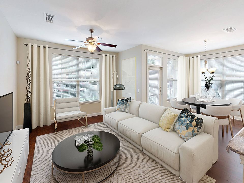 Open Floor Plan Living and Dining Room