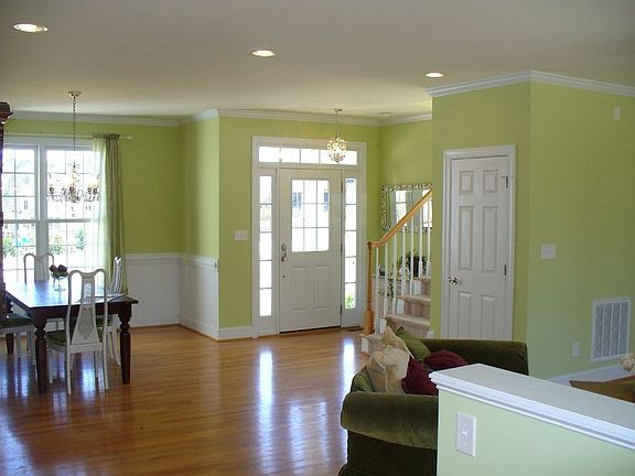 Open floor plan with seperate dining area.