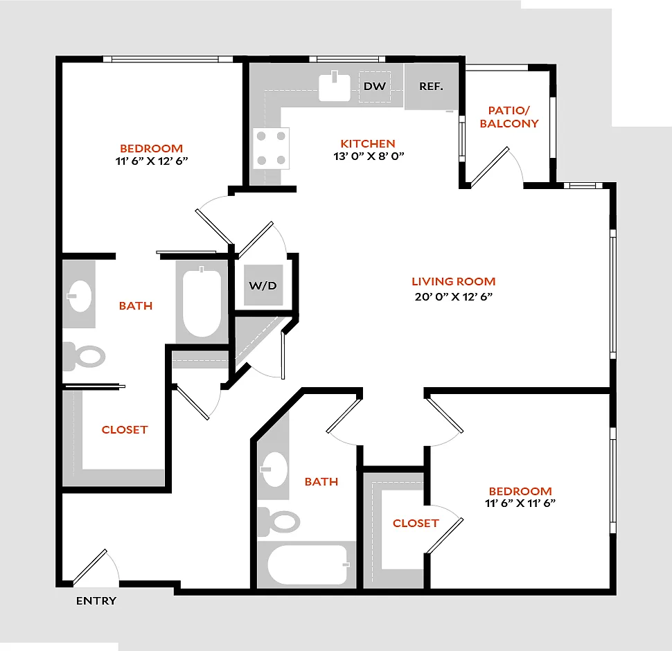 Floor plan Plan 2I