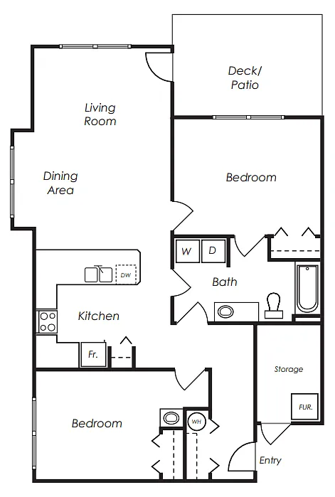 Floor plan B12X1
