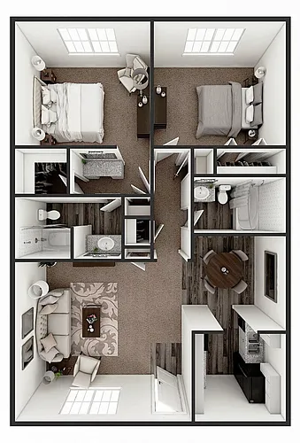 Floor plan The Cornwall