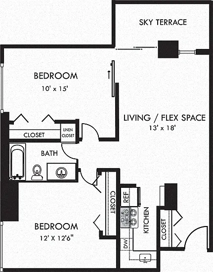 2000 Riverside Apartments — Photo 37