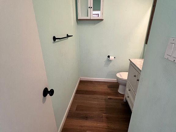 Half bath on first floor