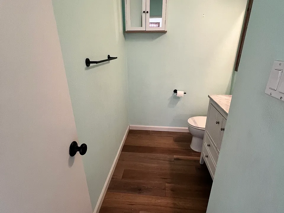 Half bath on first floor