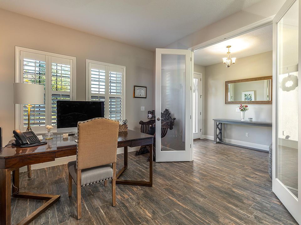 French Doors to Office