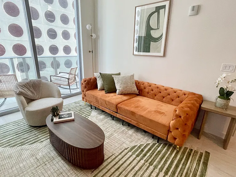 Living Room and Sofa Bed