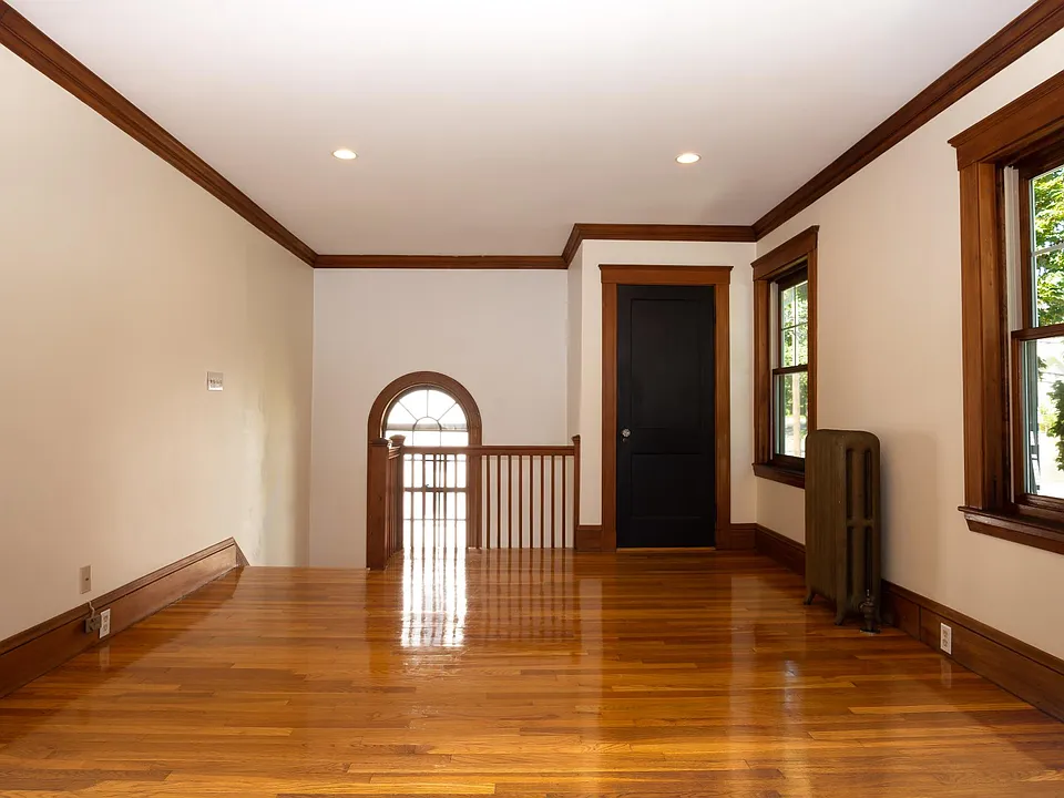 Gumwood Moldings, Period Detail, Hardwood Floors Throughout