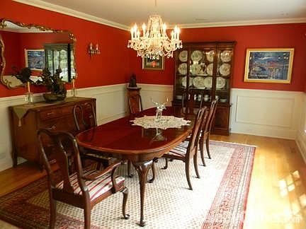 Casement windows in Living Room