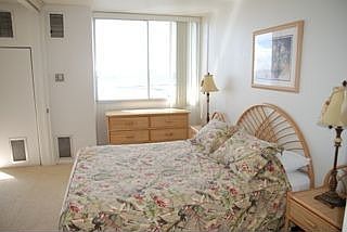 Bedroom also has amazing ocean views