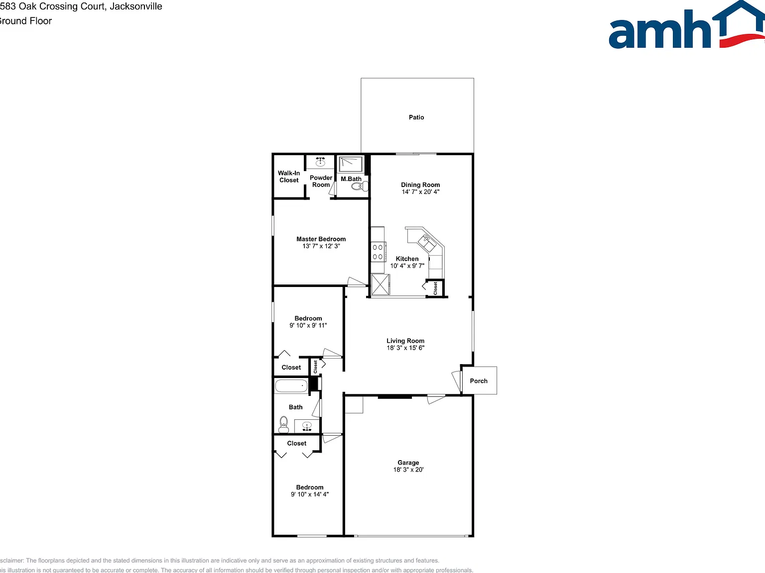 3 bed, 2.0 bath, 1324 sqft, $1,915 — Photo 2