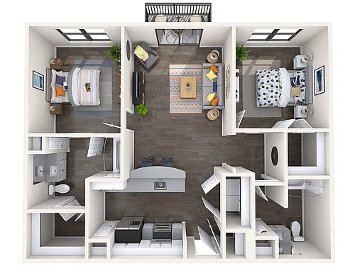 Floor plan B1