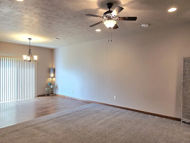 Open concept living area