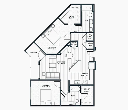 Floor plan B3