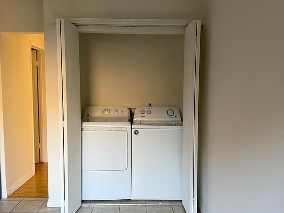 Washer and Dryer in unit