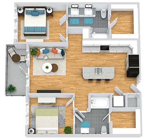 Floor plan Hale