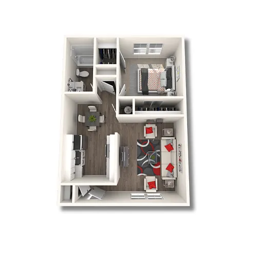 Floor plan 1AX
