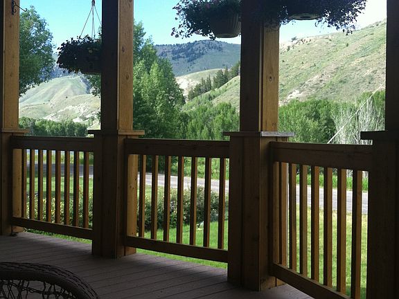 Trex Deck facing river