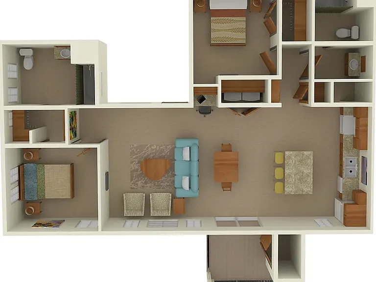 Pecos Vista B2 Two Bedroom Pecos Vista B2 Two Bedroom