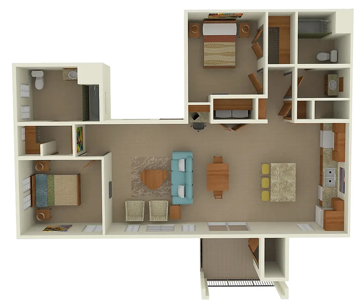 Floor plan B2